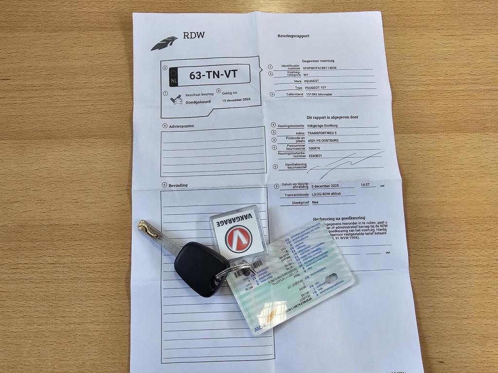 Peugeot 107 1.0-12v xr