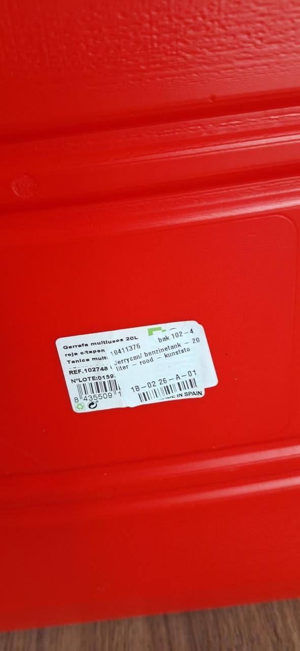 Jerrycan 20 liter