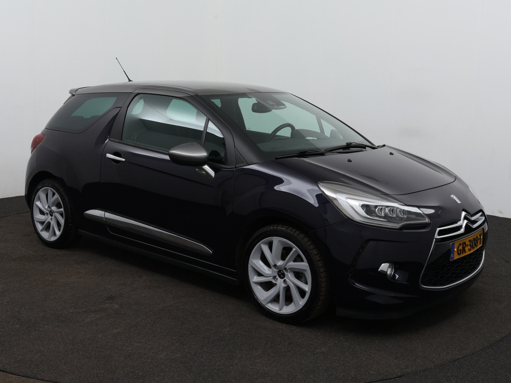 Ds Ds 3 1.6 turbo 163 pk sport chic | full led | 17 ' inch velgen | two-ton