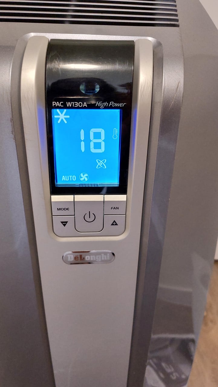 Mobiele Airconditioner Delonghi-met afstandsbediening-grote koelcapaciteit