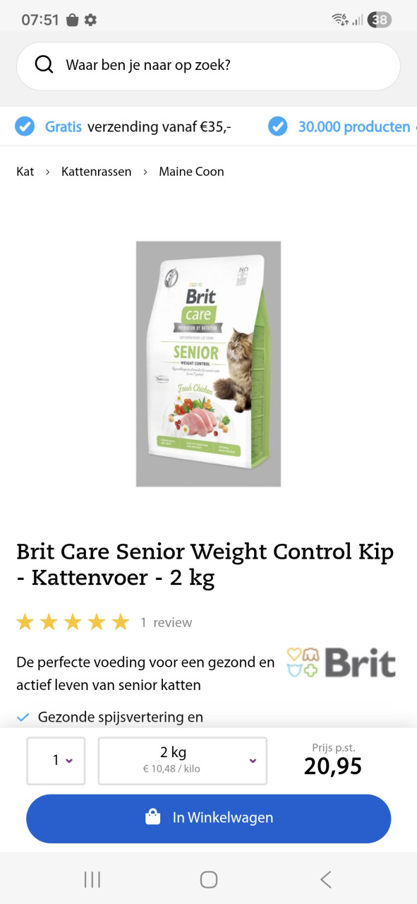 Brit kattenbrokken