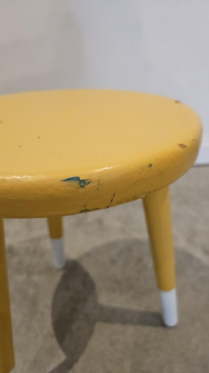 Houten (sier) krukje kinderkamer