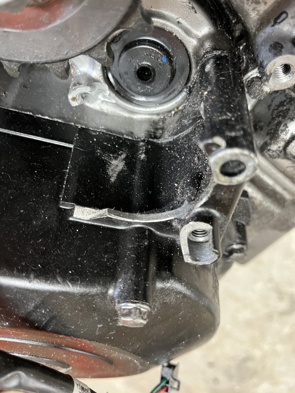 Motorblok en windscherm Suzuki Vstrom te koop