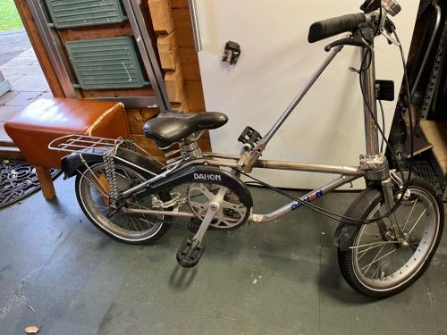 RVS vouwfiets opknapper