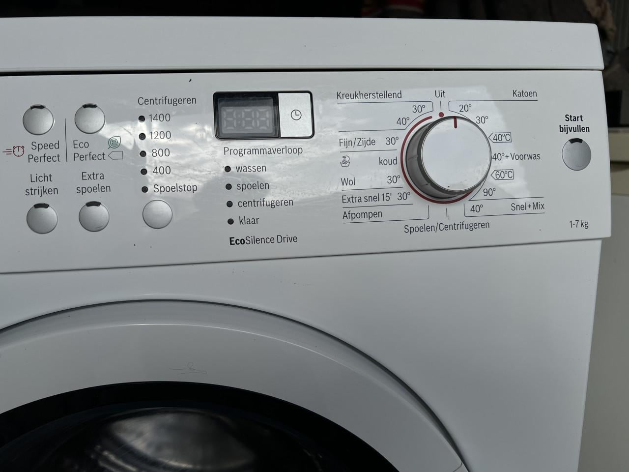 Bosch Serie 6  Vario-perfect Wasmachine 7 kg. 1400 toren