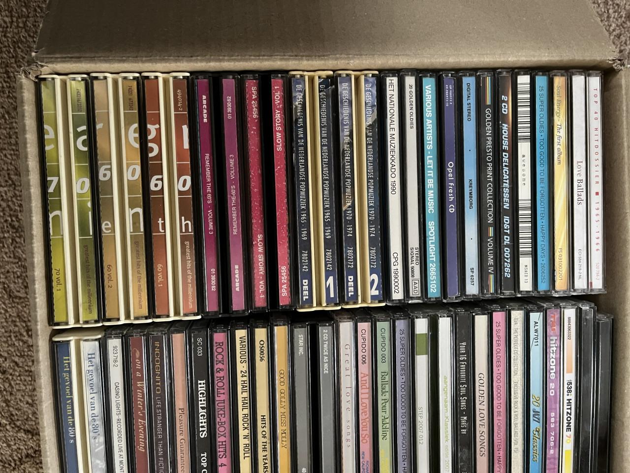 Collectie zeer diverse cd's.