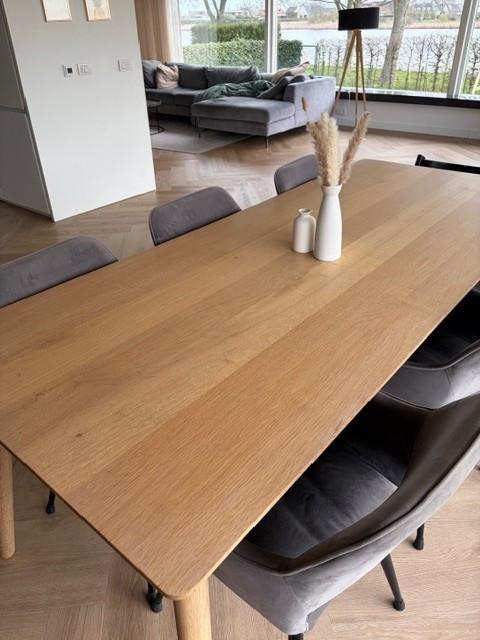 Eettafel Eiken 220 x 90