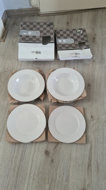 Eet borden set 4X4-Nieuw in verpaking