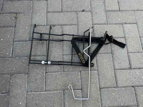 Te koop Steco Buggy mee bagagedrager adapter  icm fietsstoeltje