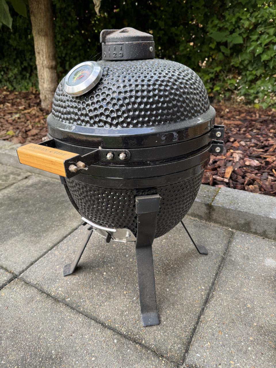 Urban Chef kamado barbecue Extra Small zwart 46 x 32 x 60 cm