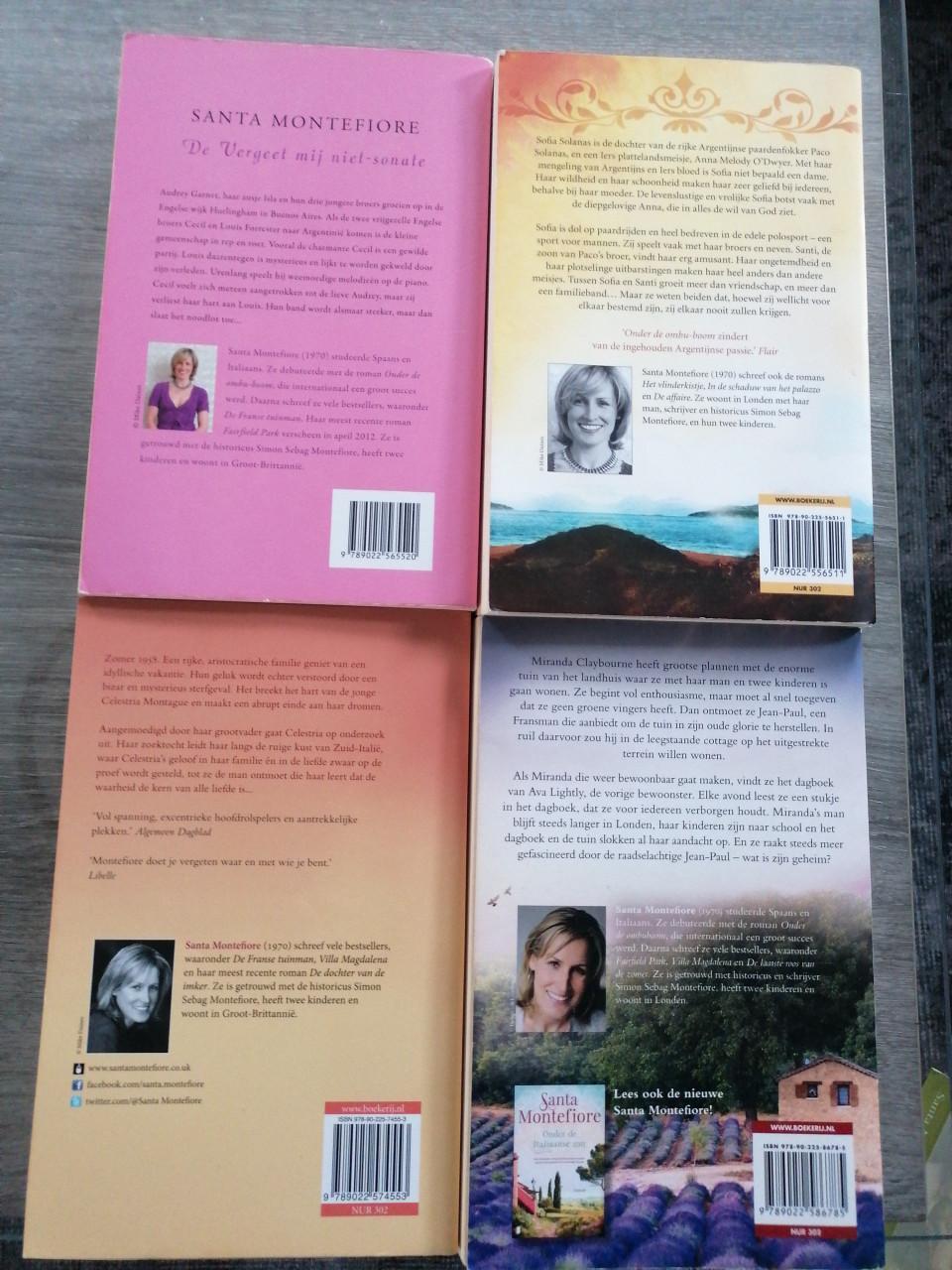 Santa Montefiore 9 boeken