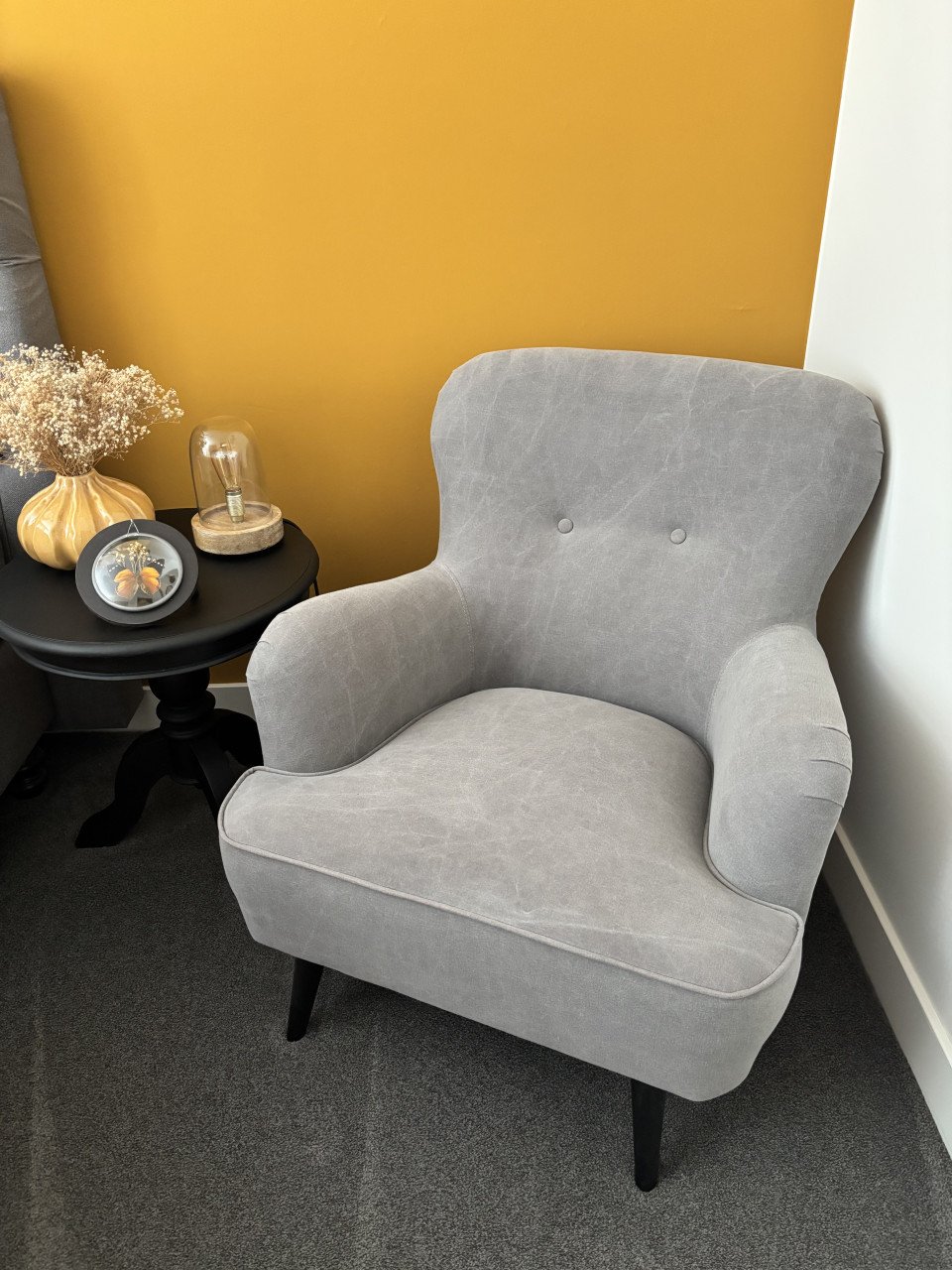Fauteuil grijs