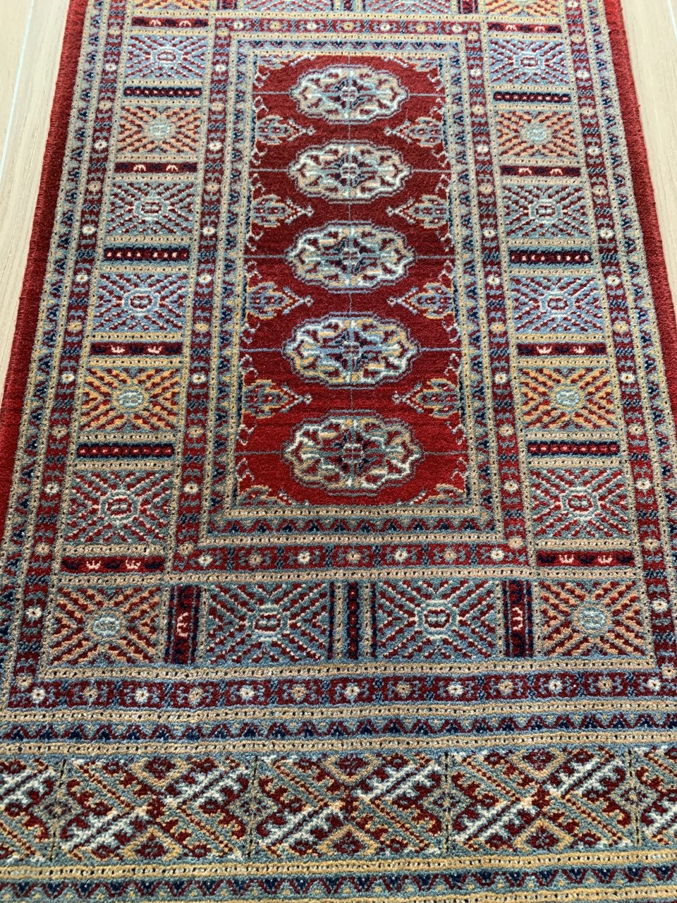 ❣️Prachtig Sfeervol Handgeknoopt Vintage Vloerkleedje❣️Nieuwstaat❣️