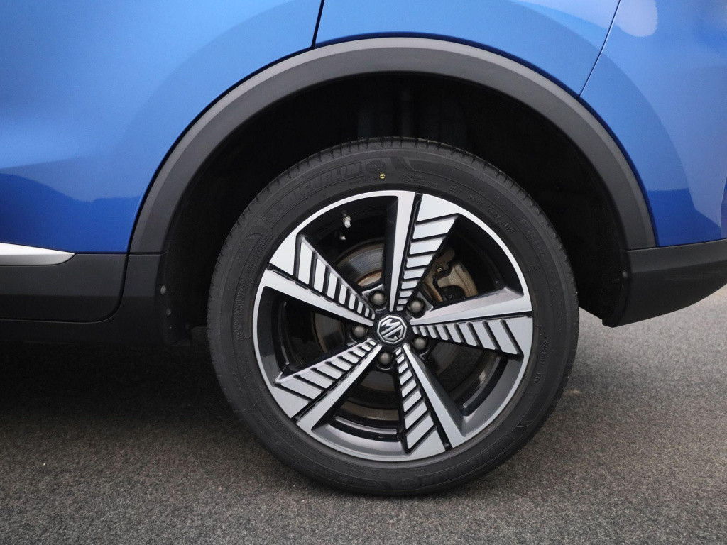 MG Zs-ev luxury 45 kwh | automaat | panoramadak | lederen bekleding | achte