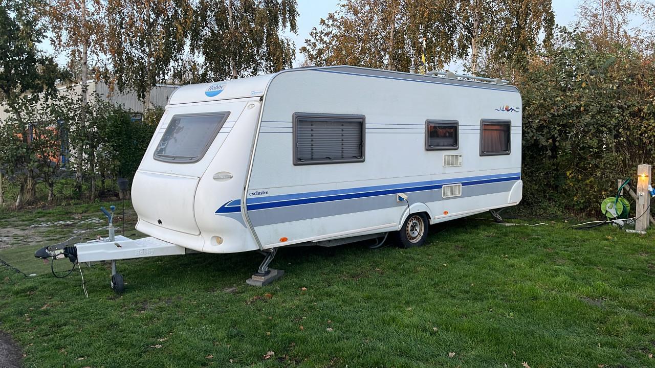 Hobby 540UL met Dorema Onyx voortent&luifel