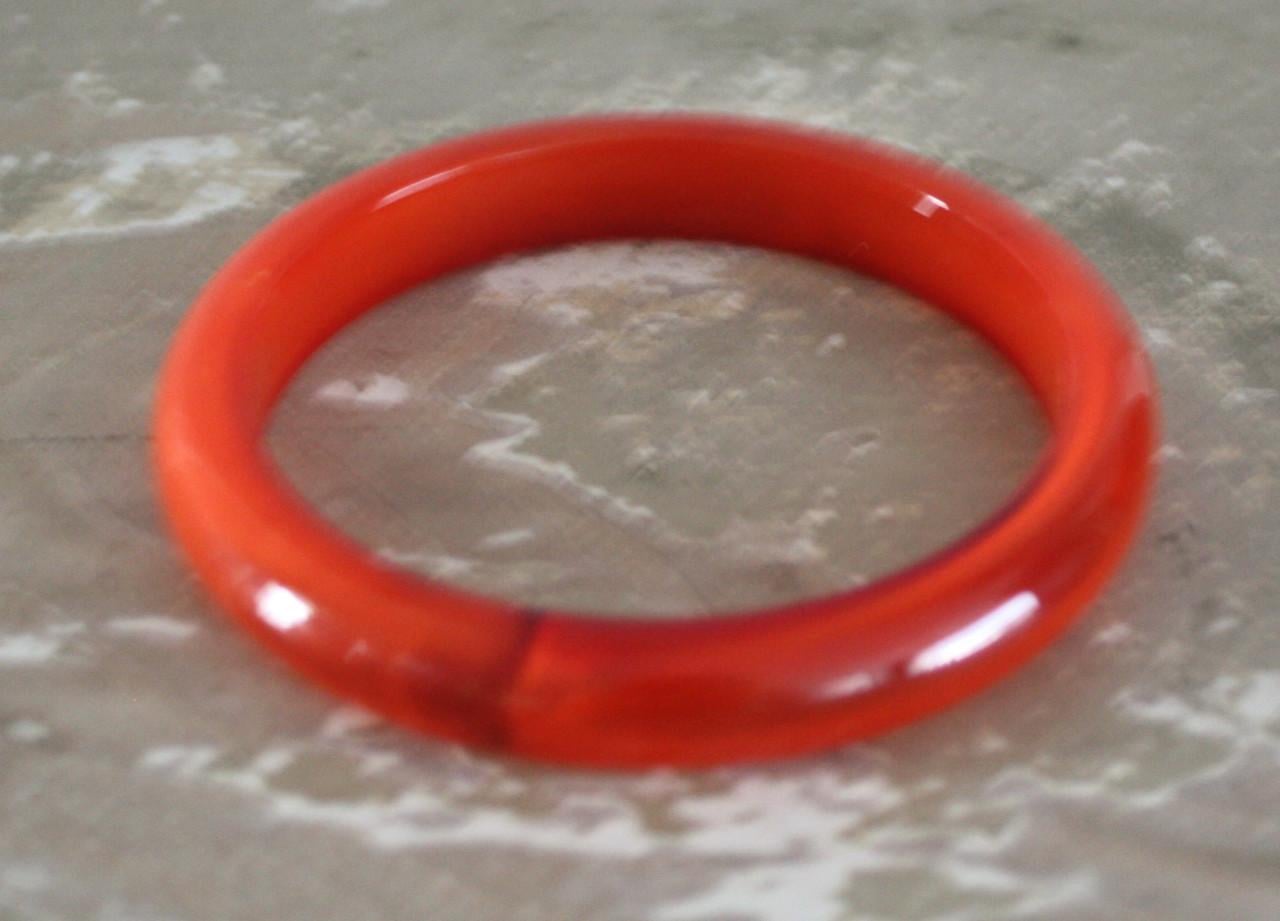 Oranje rode armband