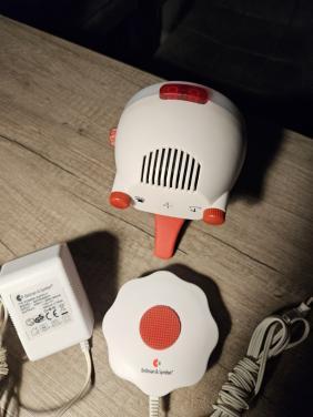 Bellman & Symfon trilwekker en trilkussen voor slechthorende