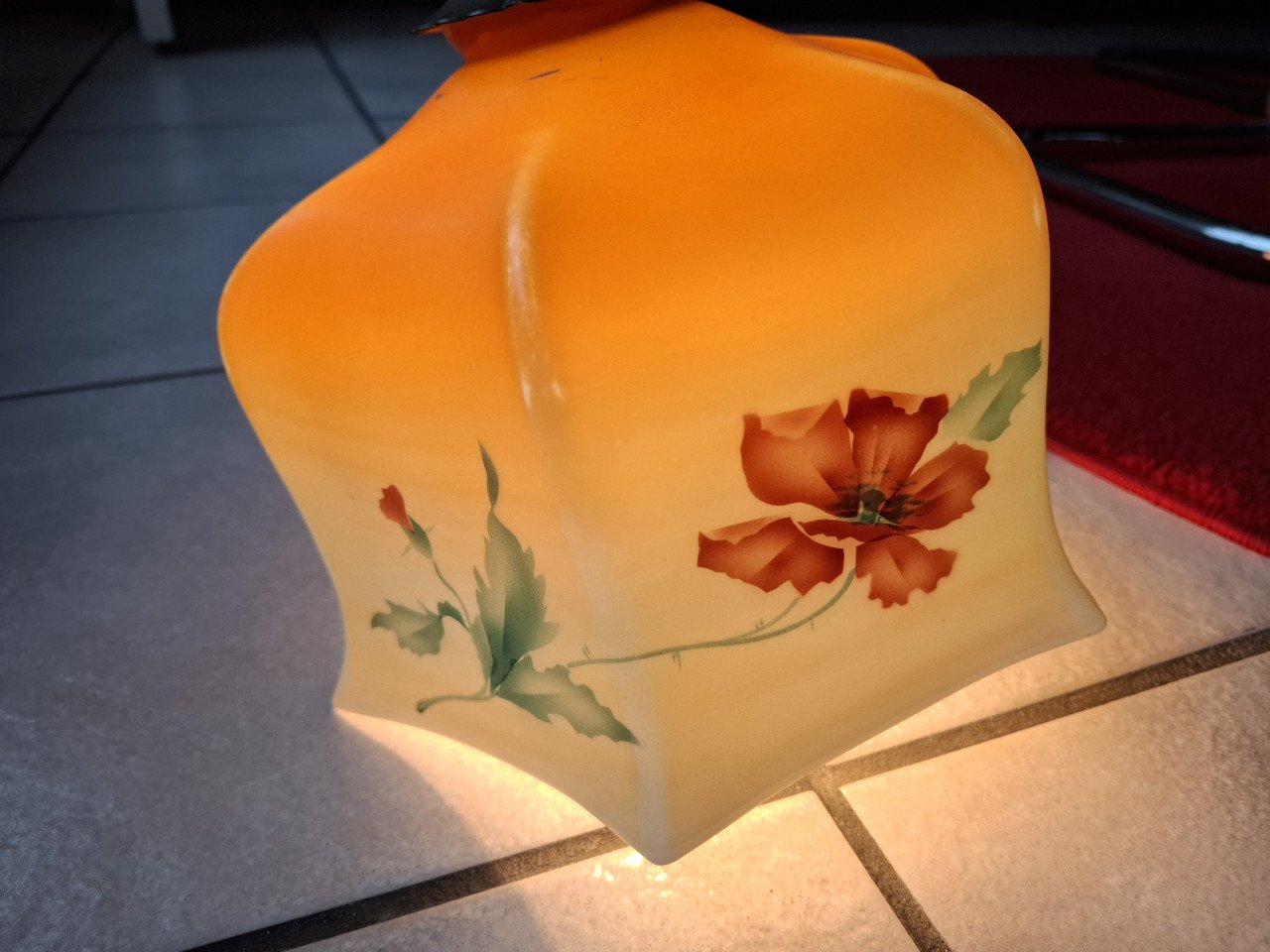 Oude wand lamp