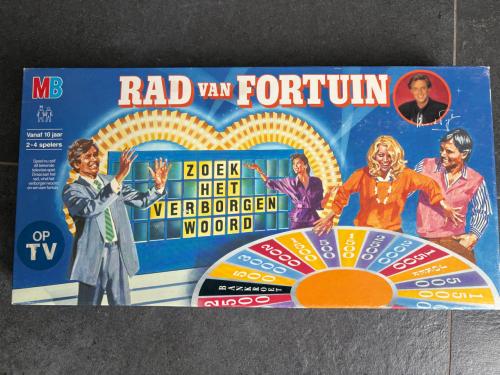 Rad van Fortuin spel, bekend van tv