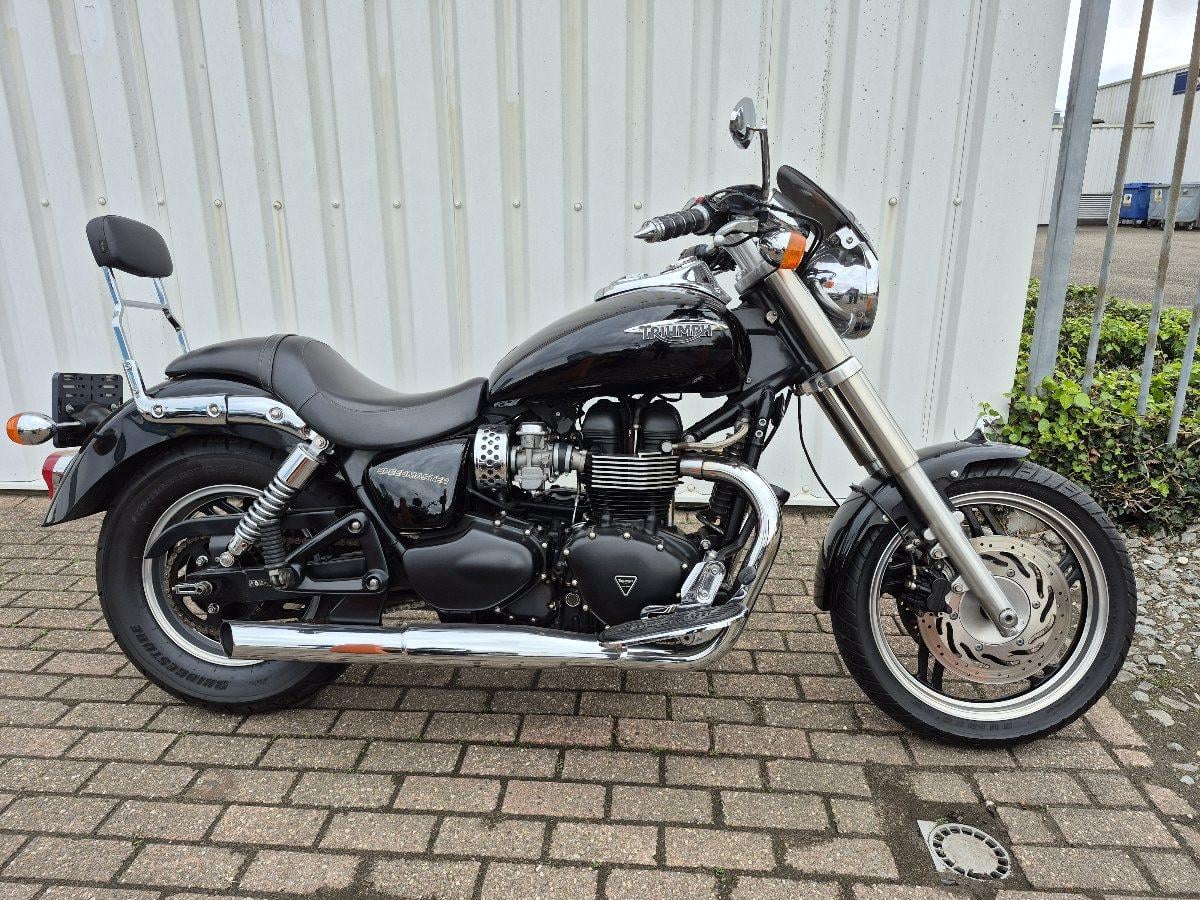 Triumph Speedmaster 900 uit 2010, mooie Chopper
