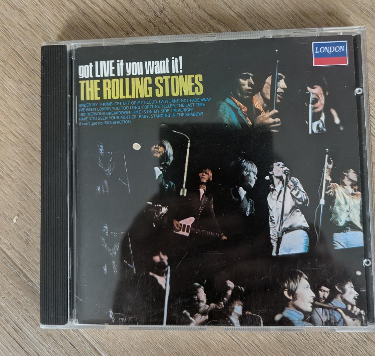 The Rolling Stones CDs - Rolled Gold en Got Live cd