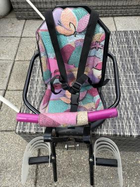 Stoeltje voor op de fiets