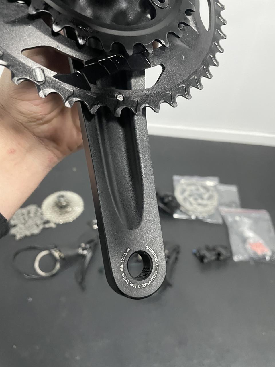 Shimano Grx 2 x 12 speed groepset zo goed als nieuw !