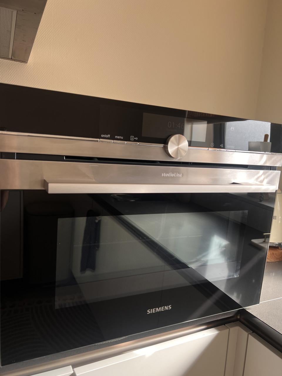 Siemens IQ700 Oven, Magnetron & Stoom XL Display