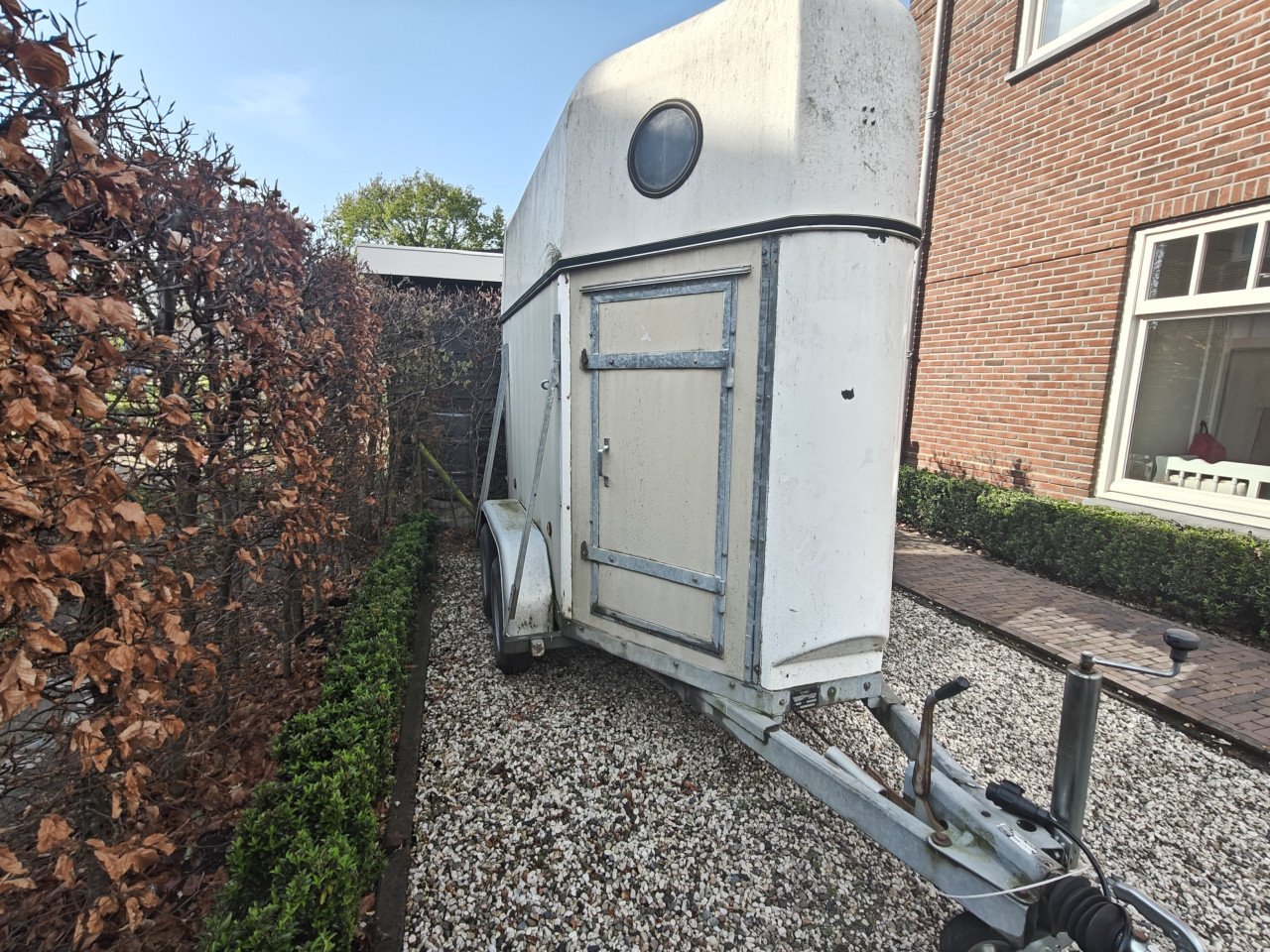 1,5 paards trailer