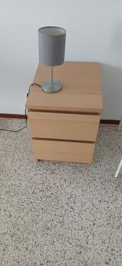 Onderstel bed lattenbodem plus nachtkastje