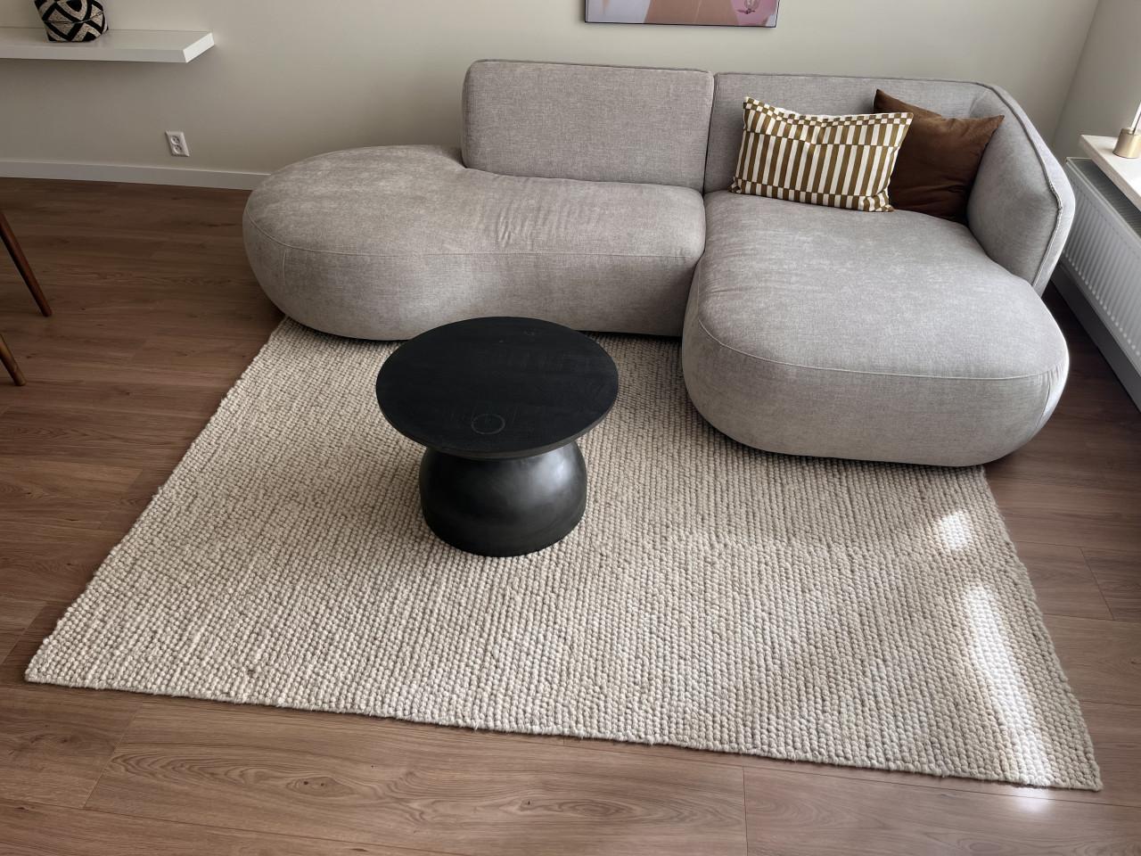 Vloerkleed beige 230x160cm