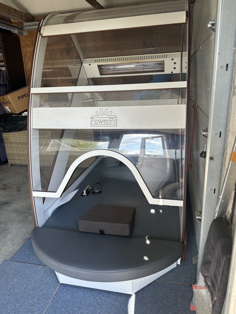 Warmte cabine powerfit met infrarood