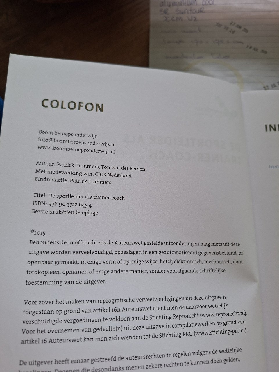Cios boeken nwstaat