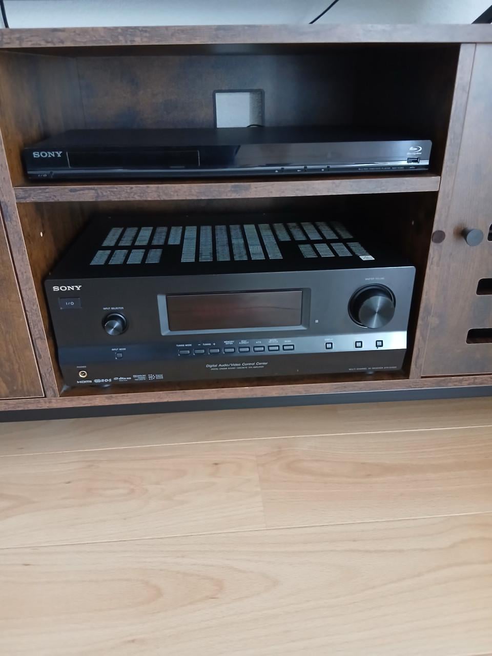 Audio tuner br speler en boxen