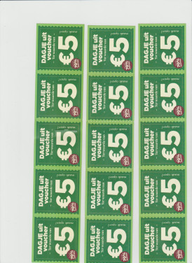 Plus - Dagje UIT Vouchers ( 28 stuks )