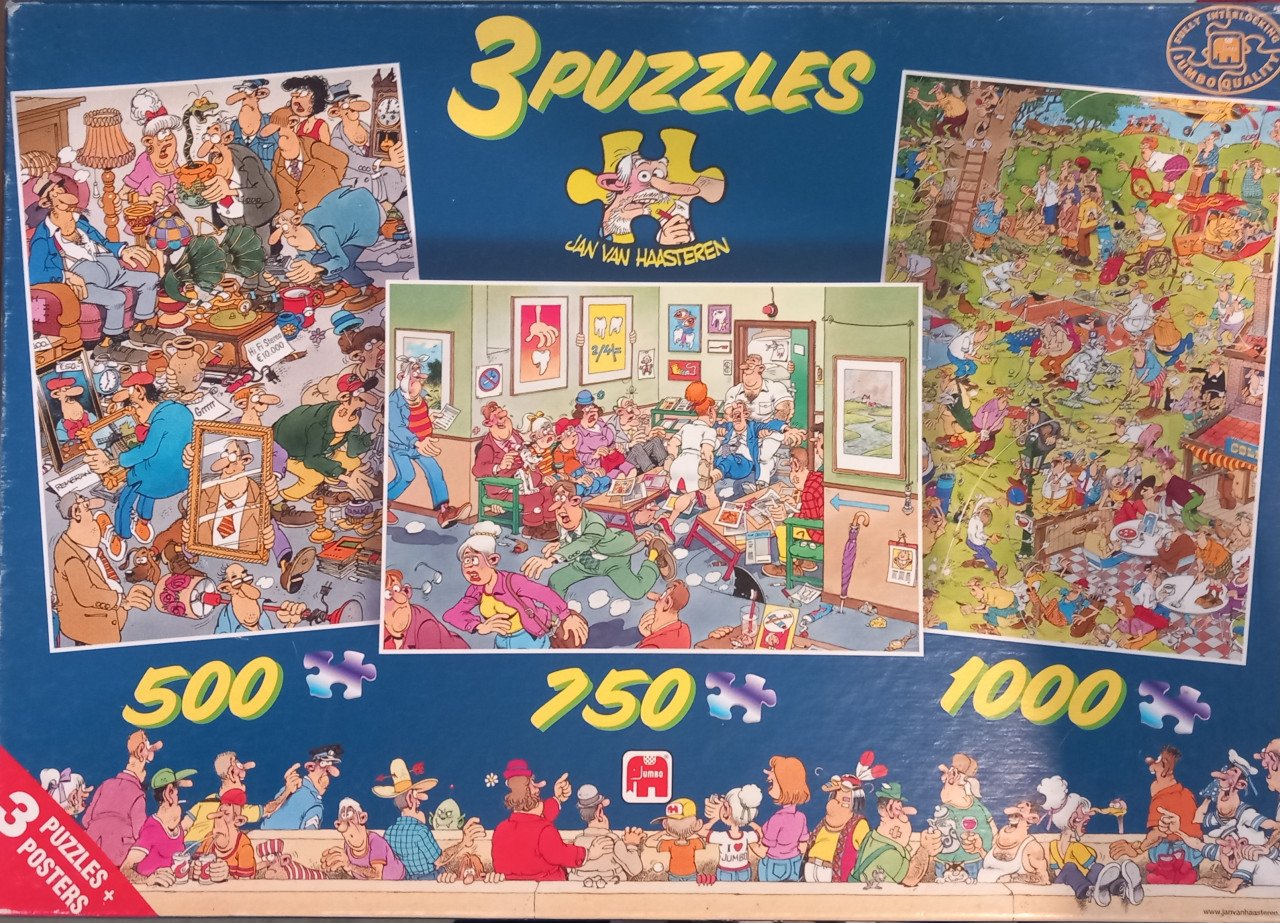 3 puzzels Van Haasteren (gereserveerd)