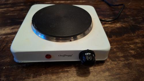 Kookplaat 1 pit elektrisch