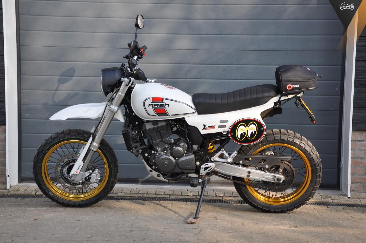Mash X-Ride 125 A1 rijbewijs! Ideaal voor achter/in de camper!