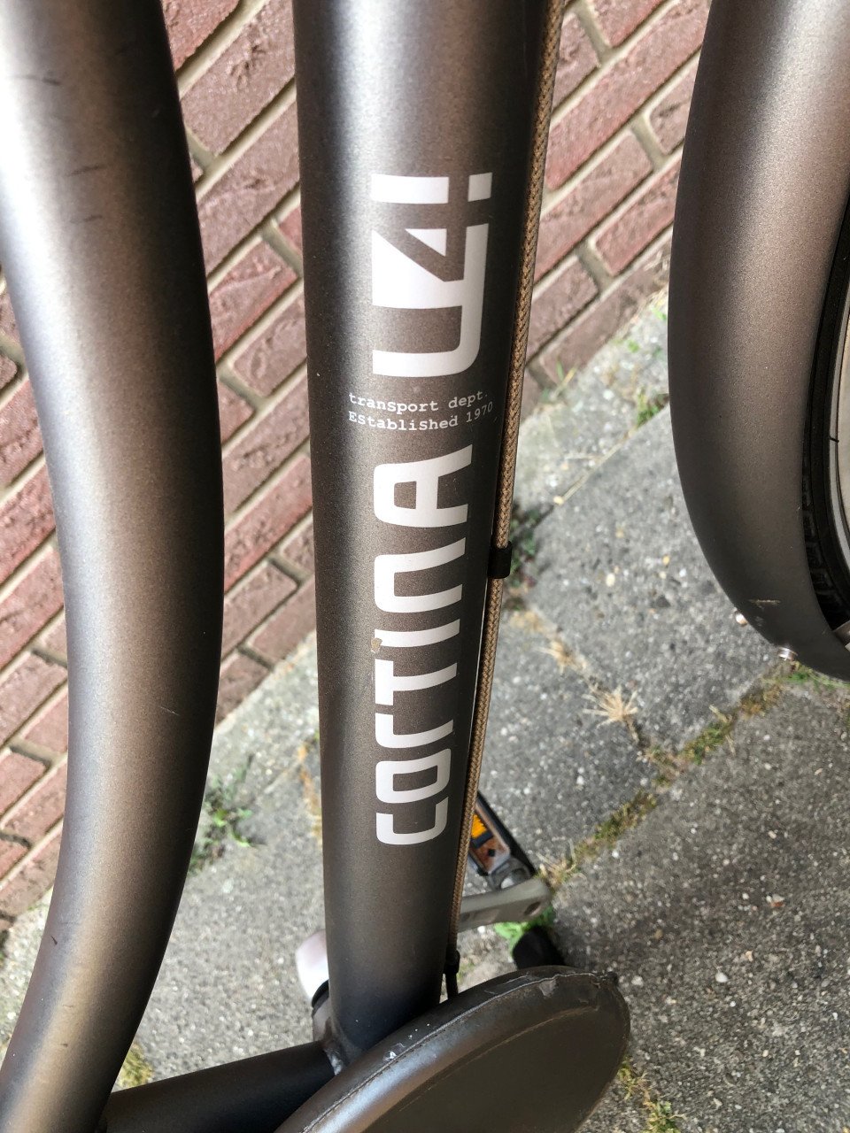 Damesfiets.