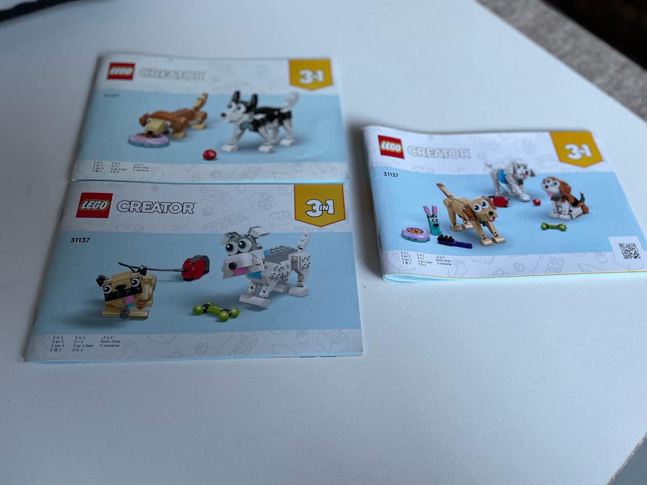 Lego Creator: Schattige honden 31137