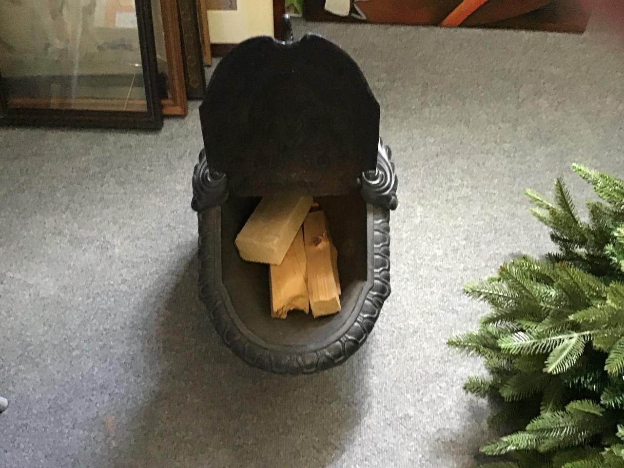 Gietijzeren schildpad kolenkit