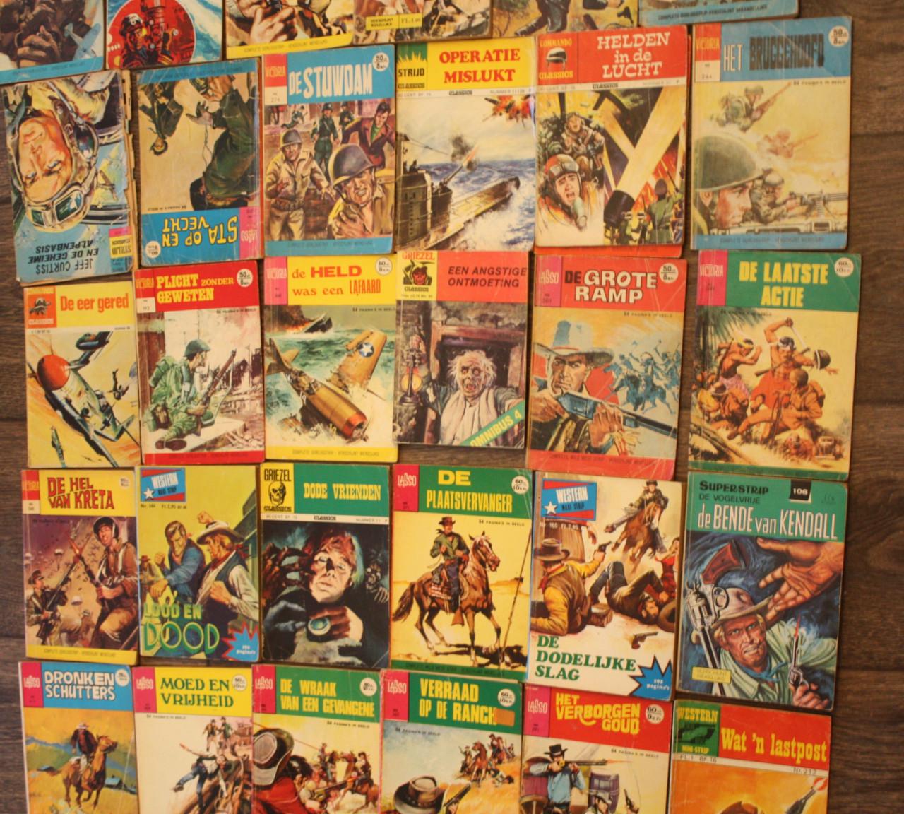 Grote partij strips-westerns-oorlog