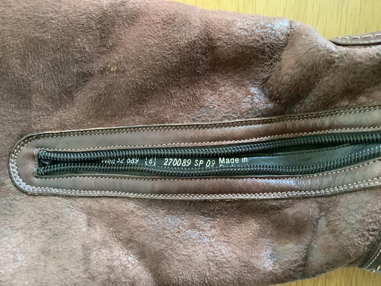 Gabor Laarzen Jak leer - bont gevoerd - kleur Mokka - boven wijdte 32/38 cm