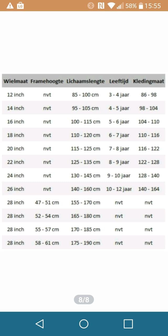 Mooie 20 inch Loekie Snake Jongensfiets