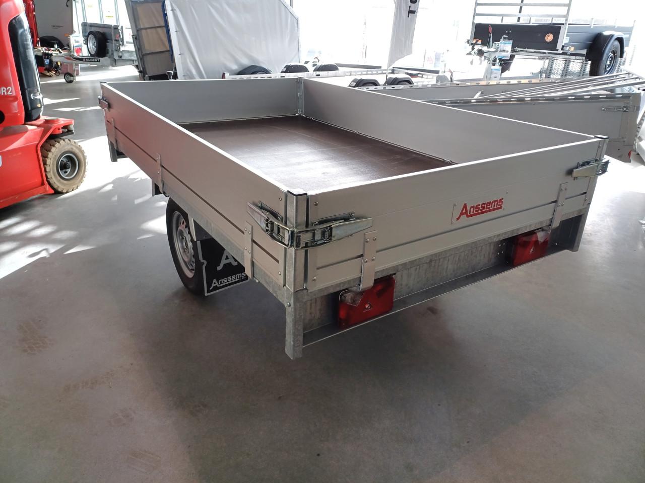 Nieuwe Anssems plateauwagen 251x153x30cm 750kg