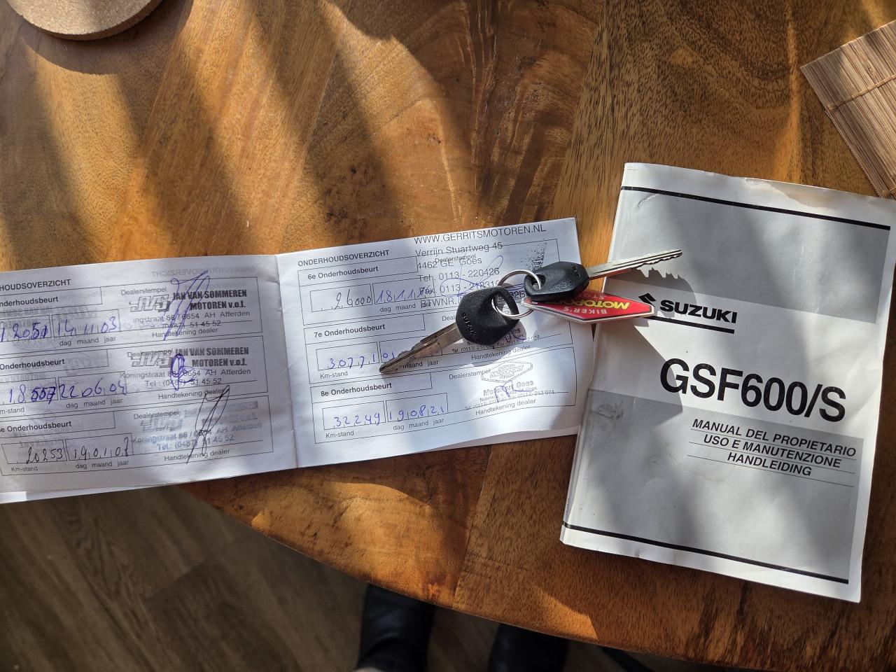Suzuki GSF600S Bandit beurt gehad (inruil mogelijk!)