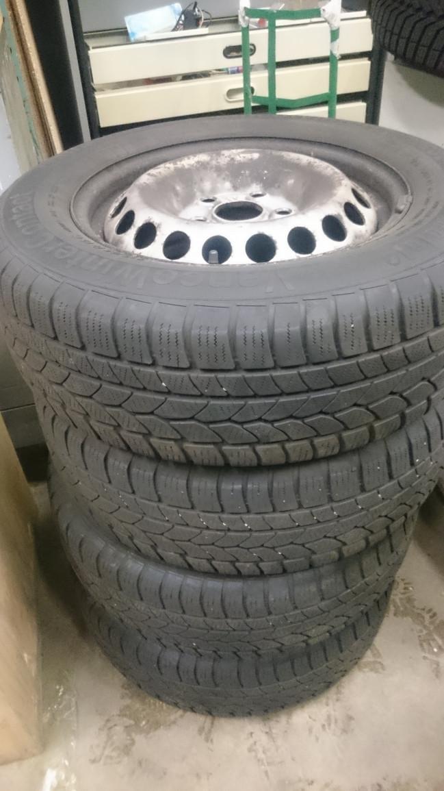 4 stalen velgen VW transporter 2003- 2024 T5 en T6