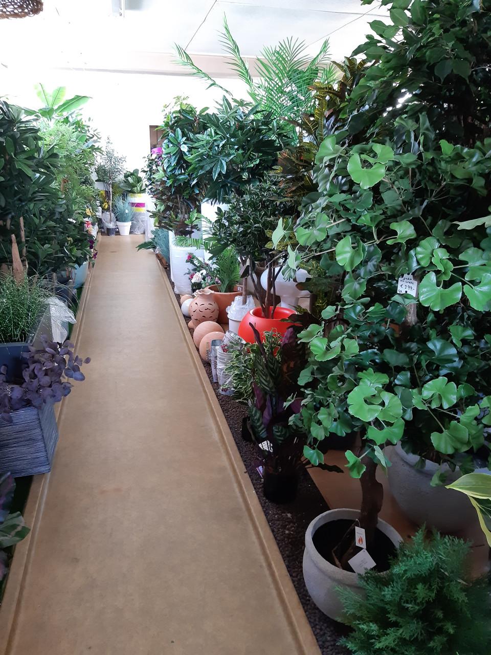 ZIJDE KUNSTPLANTEN BOMEN EN BLOEMEN