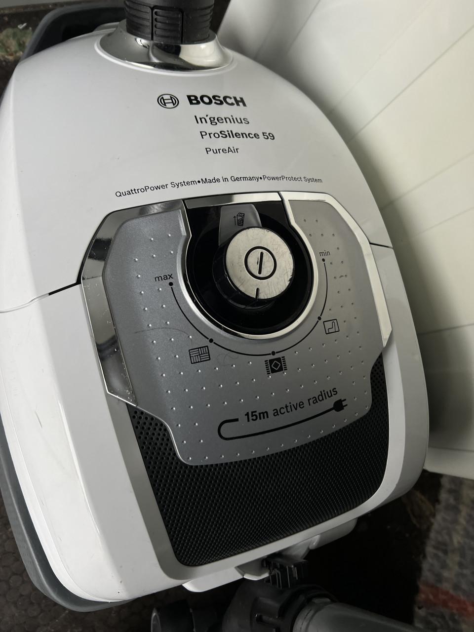 Bosch In'genius ProSilence 59 stofzuiger als nieuw