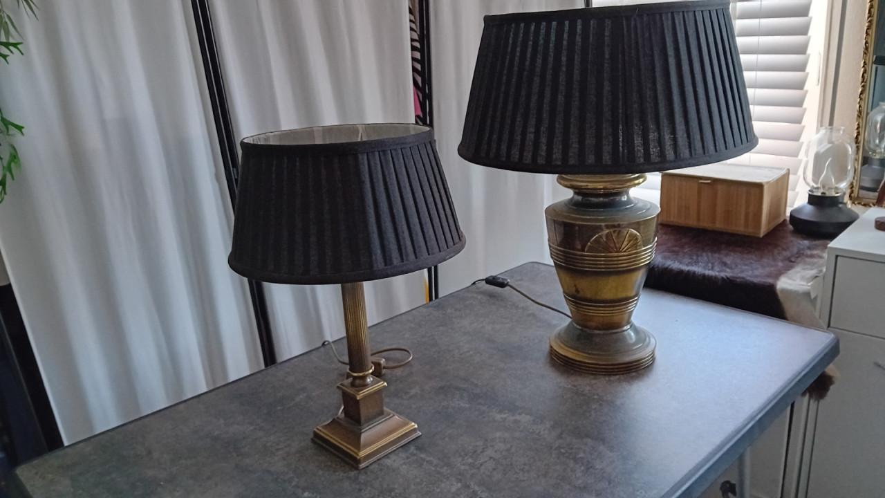 Grote schemerlamp met kap!